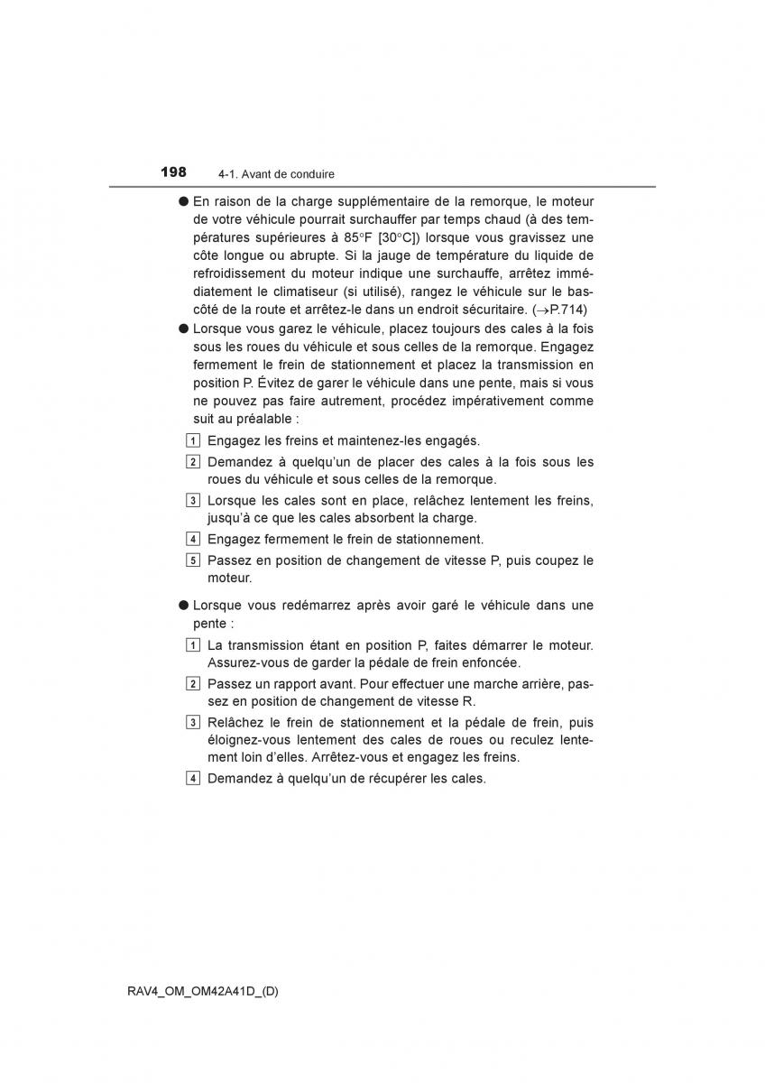 manual  Toyota RAV4 IV 4 manuel du proprietaire / page 199