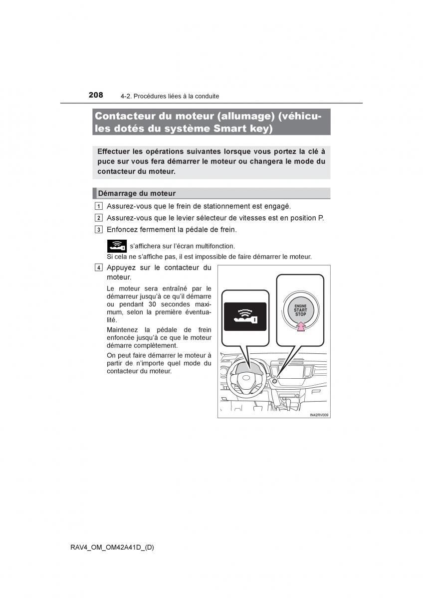 Toyota RAV4 IV 4 manuel du proprietaire / page 209