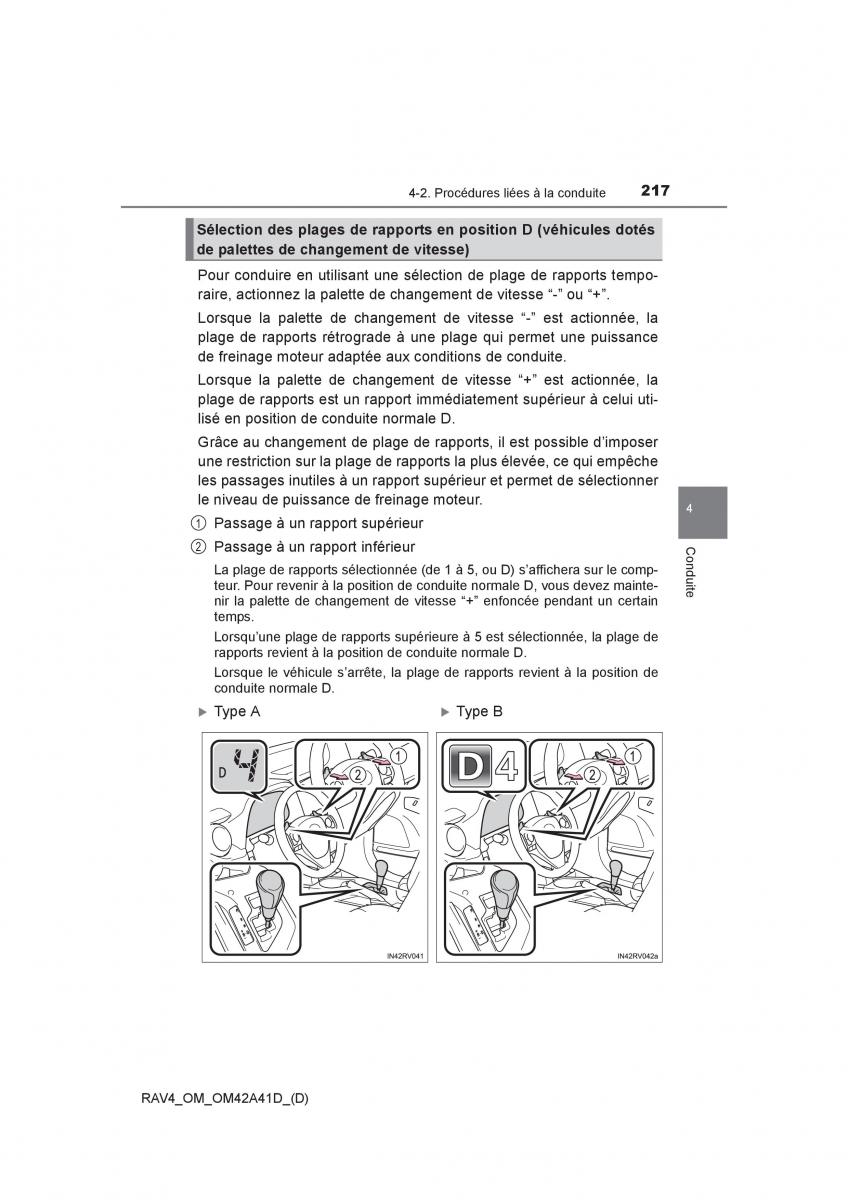 Toyota RAV4 IV 4 manuel du proprietaire / page 218