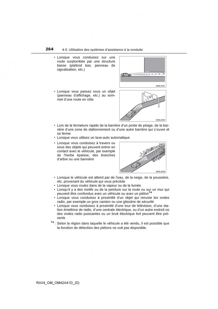 Toyota RAV4 IV 4 manuel du proprietaire / page 265