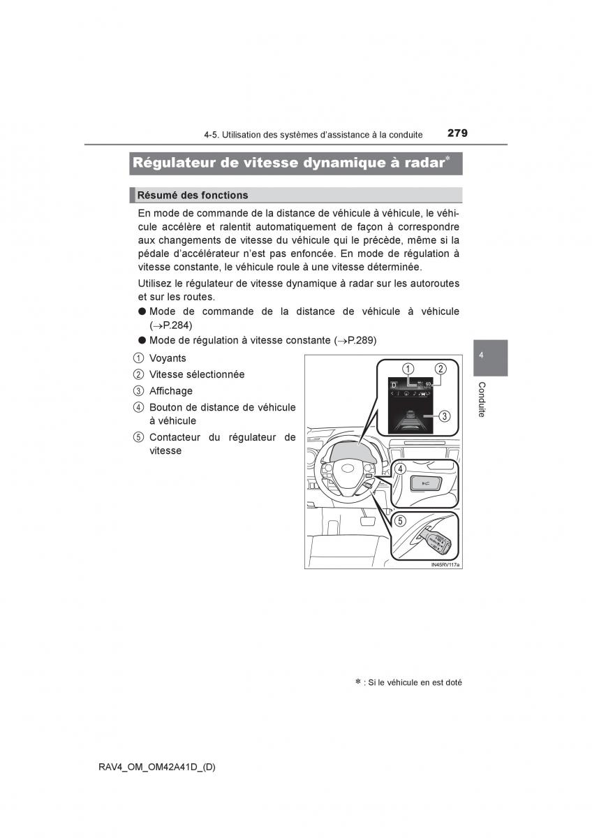 Toyota RAV4 IV 4 manuel du proprietaire / page 280