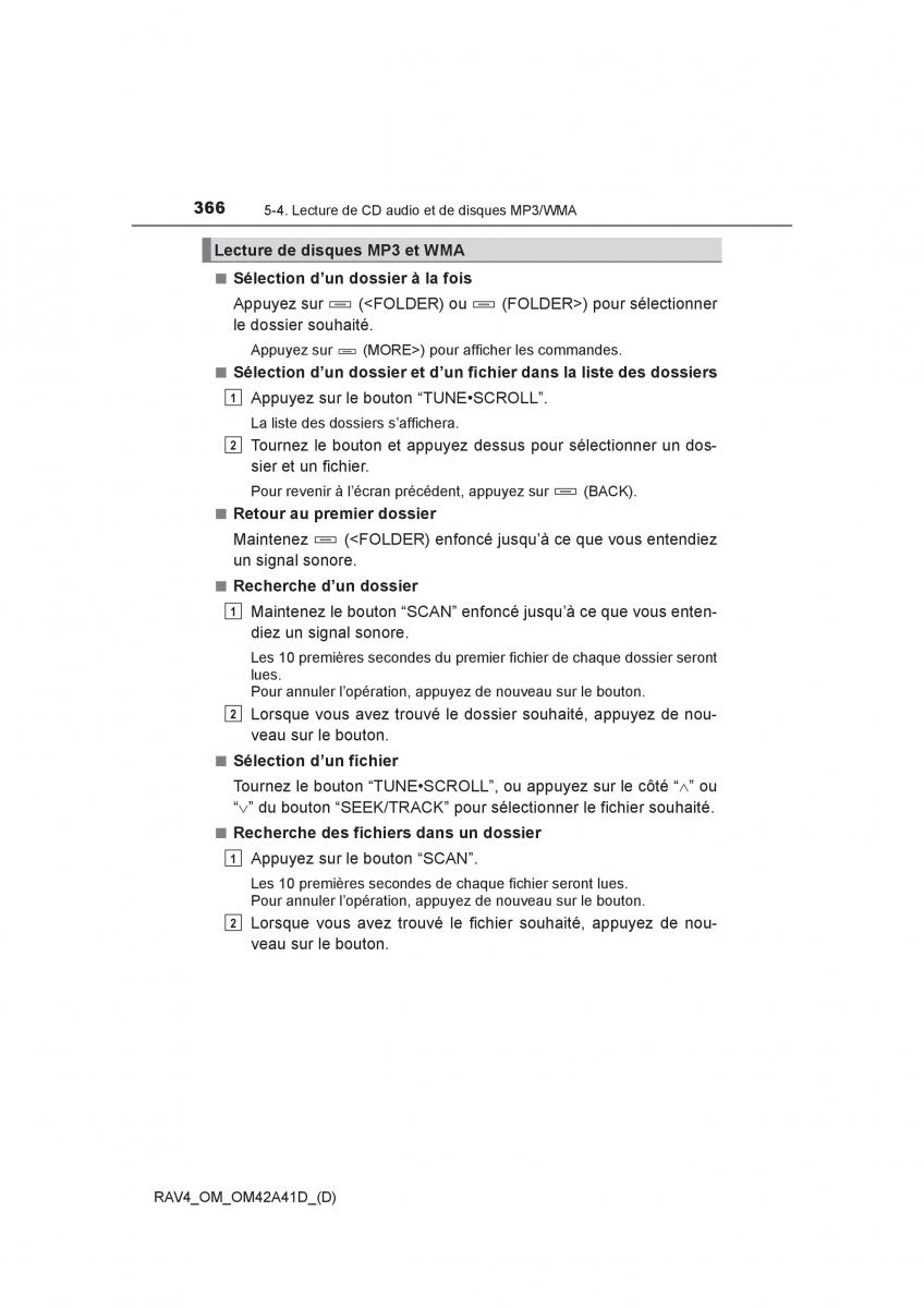 Toyota RAV4 IV 4 manuel du proprietaire / page 367