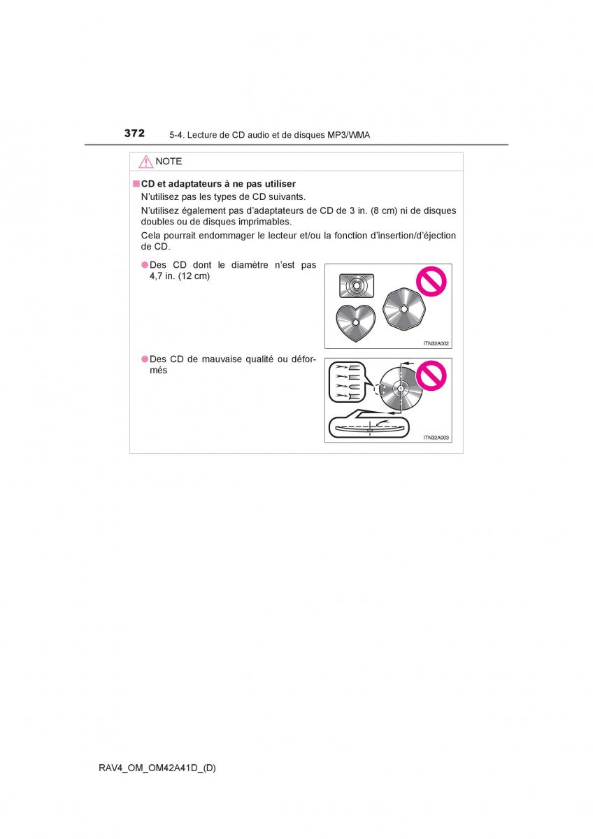 manual  Toyota RAV4 IV 4 manuel du proprietaire / page 373