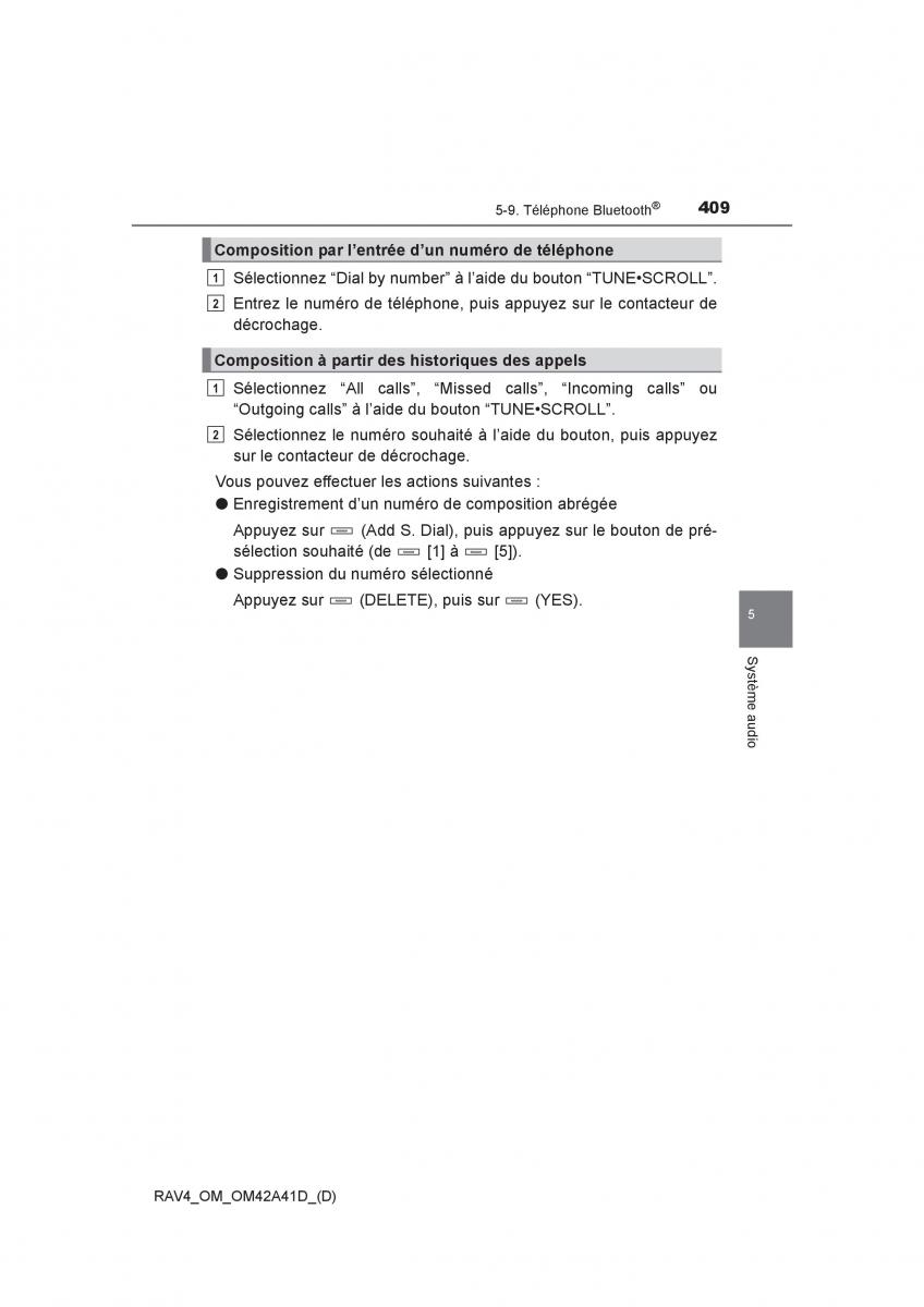 manual  Toyota RAV4 IV 4 manuel du proprietaire / page 410