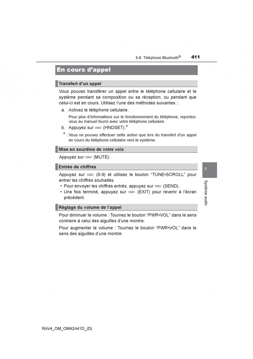 manual  Toyota RAV4 IV 4 manuel du proprietaire / page 412