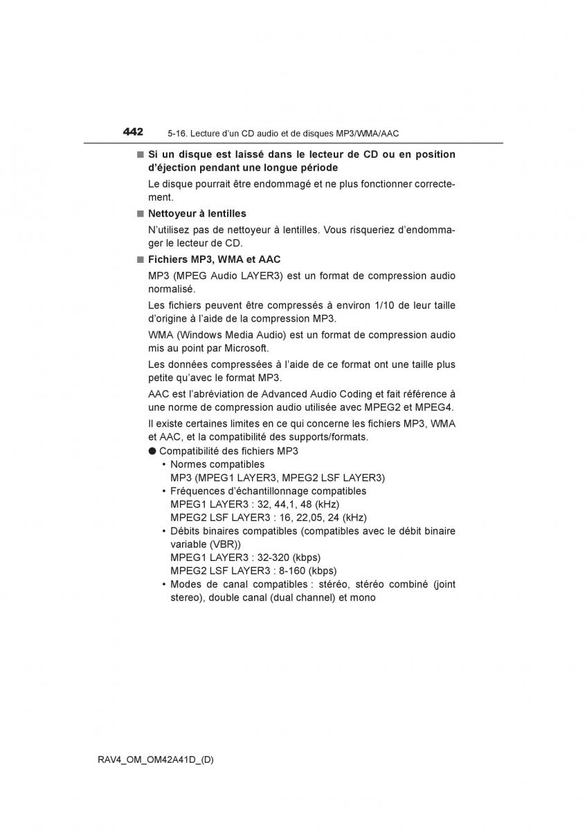 Toyota RAV4 IV 4 manuel du proprietaire / page 443