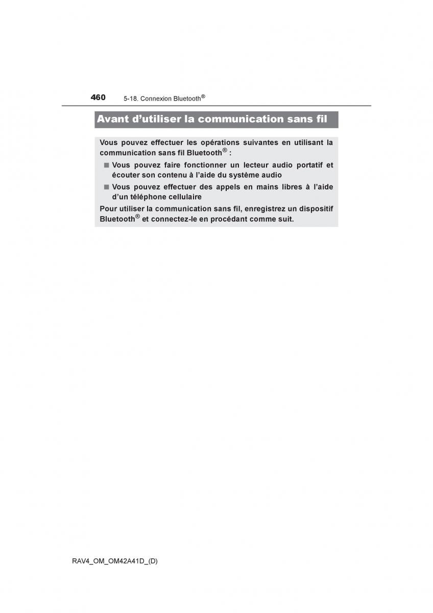 manual  Toyota RAV4 IV 4 manuel du proprietaire / page 461