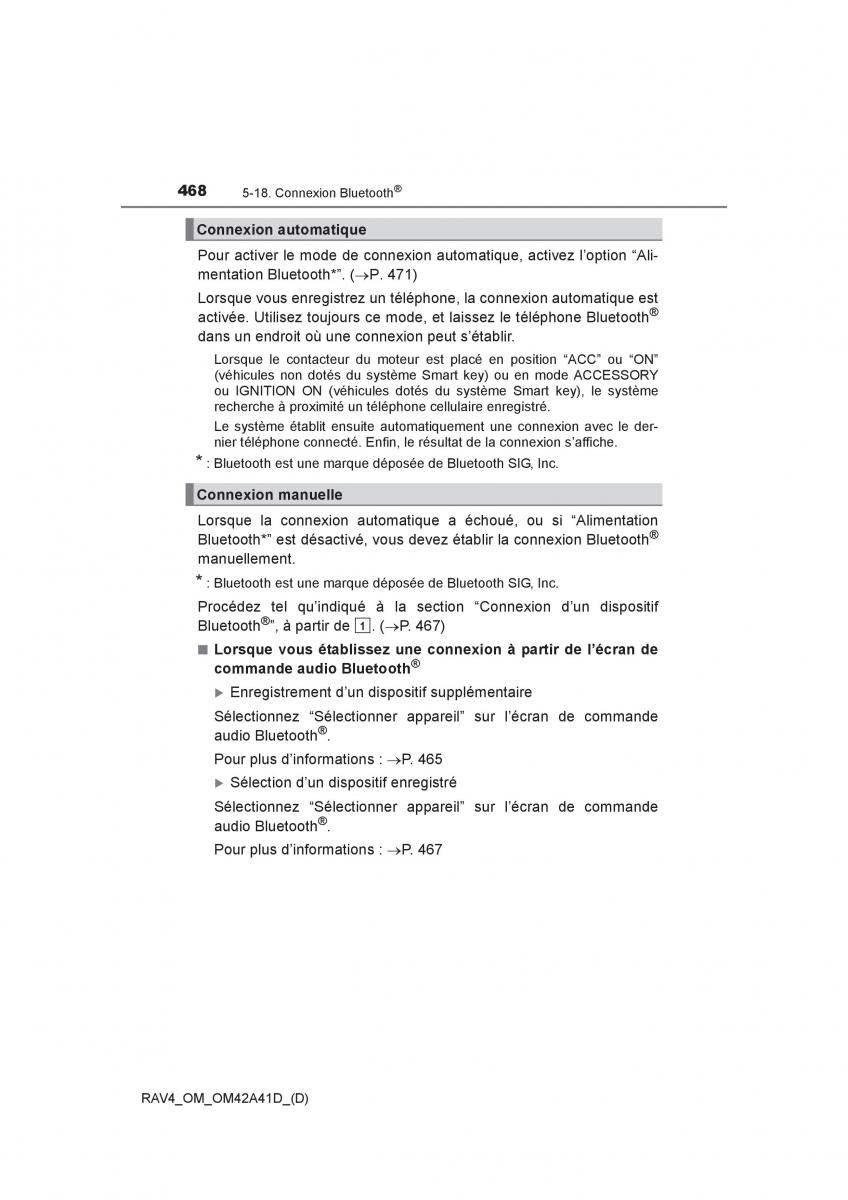 Toyota RAV4 IV 4 manuel du proprietaire / page 469