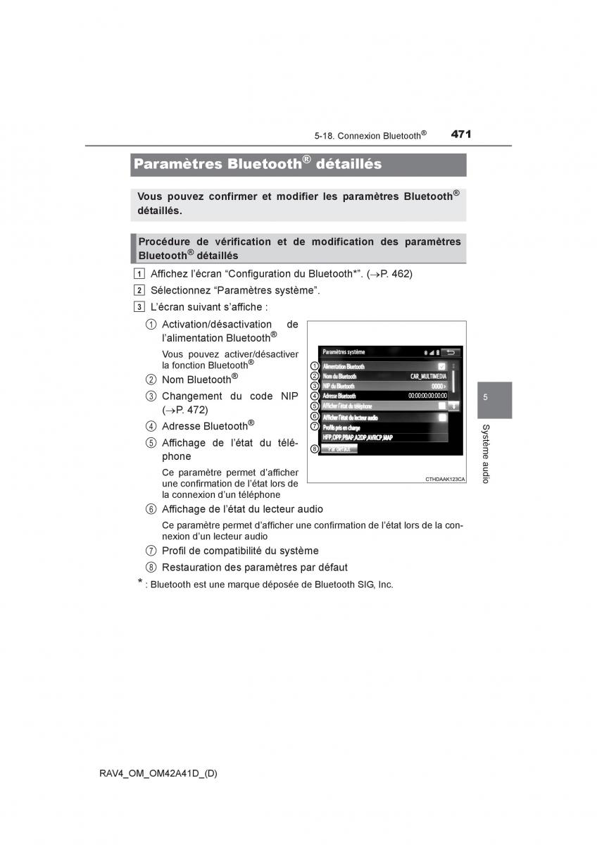 manual  Toyota RAV4 IV 4 manuel du proprietaire / page 472