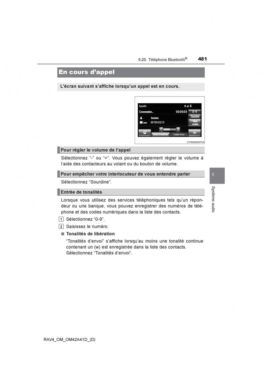 manual  Toyota RAV4 IV 4 manuel du proprietaire / page 482