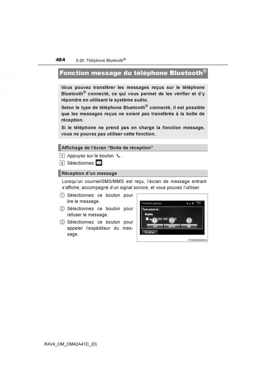 manual  Toyota RAV4 IV 4 manuel du proprietaire / page 485