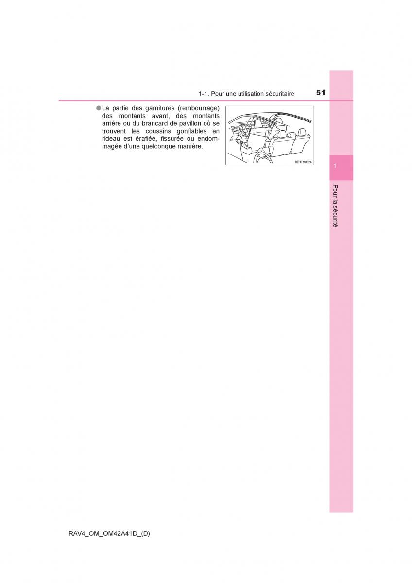 manual  Toyota RAV4 IV 4 manuel du proprietaire / page 52