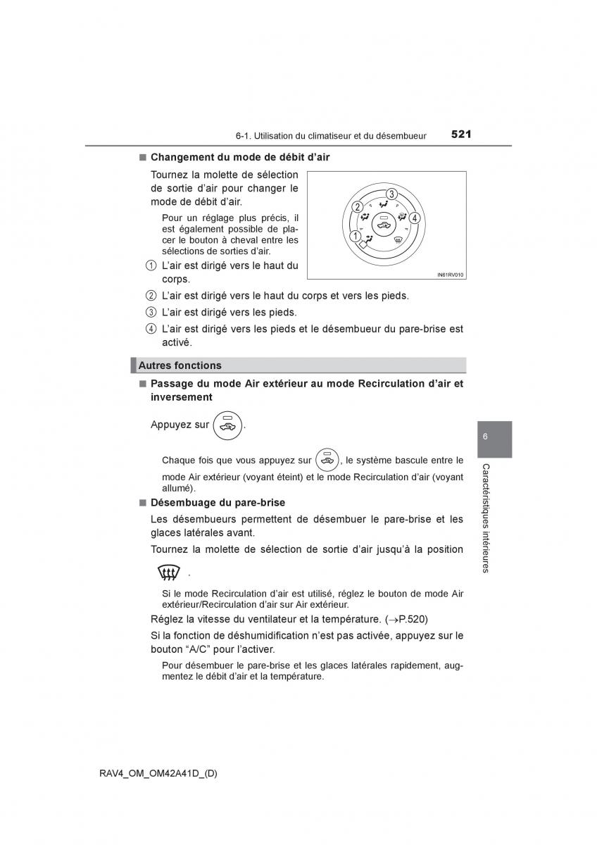 manual  Toyota RAV4 IV 4 manuel du proprietaire / page 522