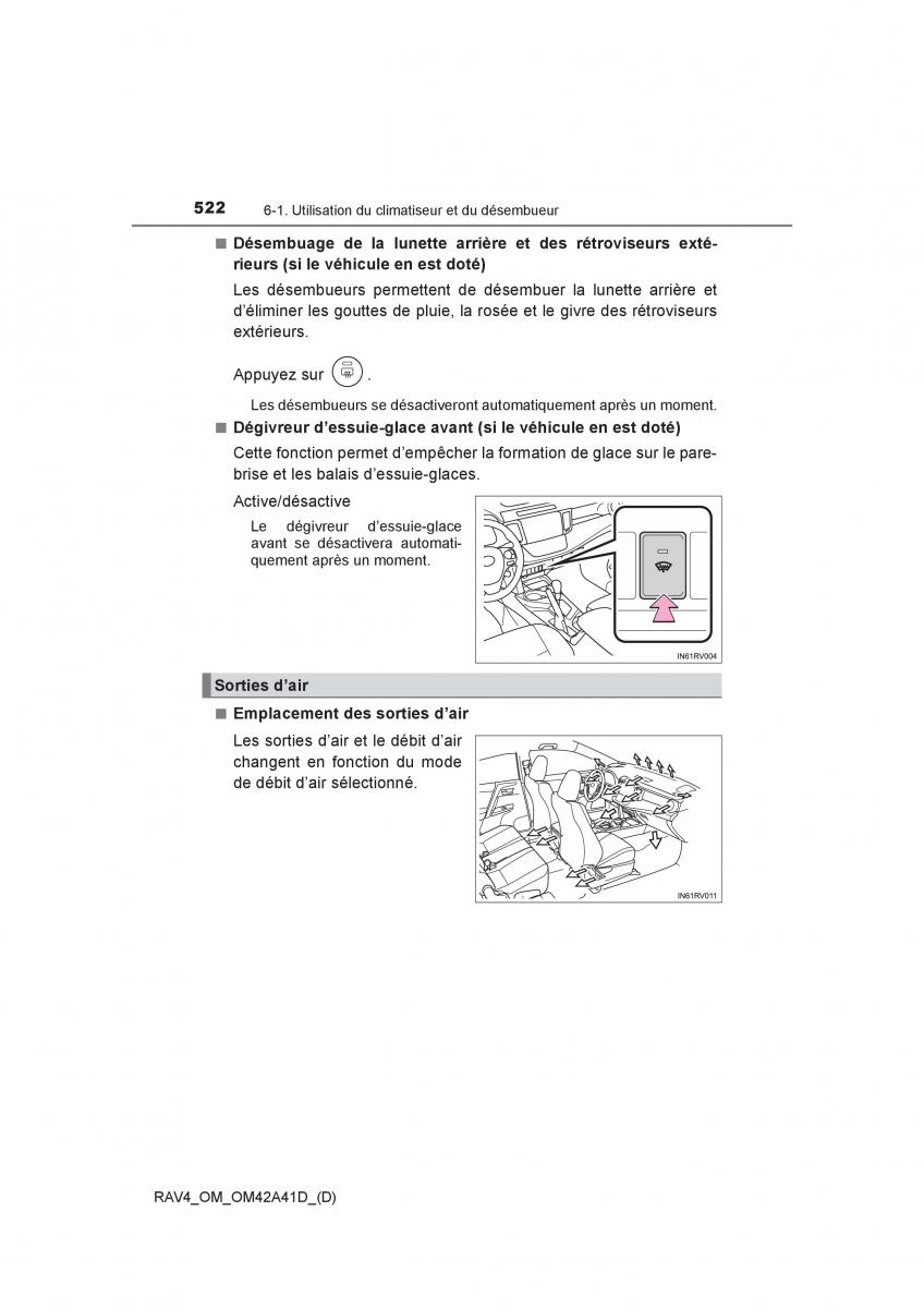 manual  Toyota RAV4 IV 4 manuel du proprietaire / page 523