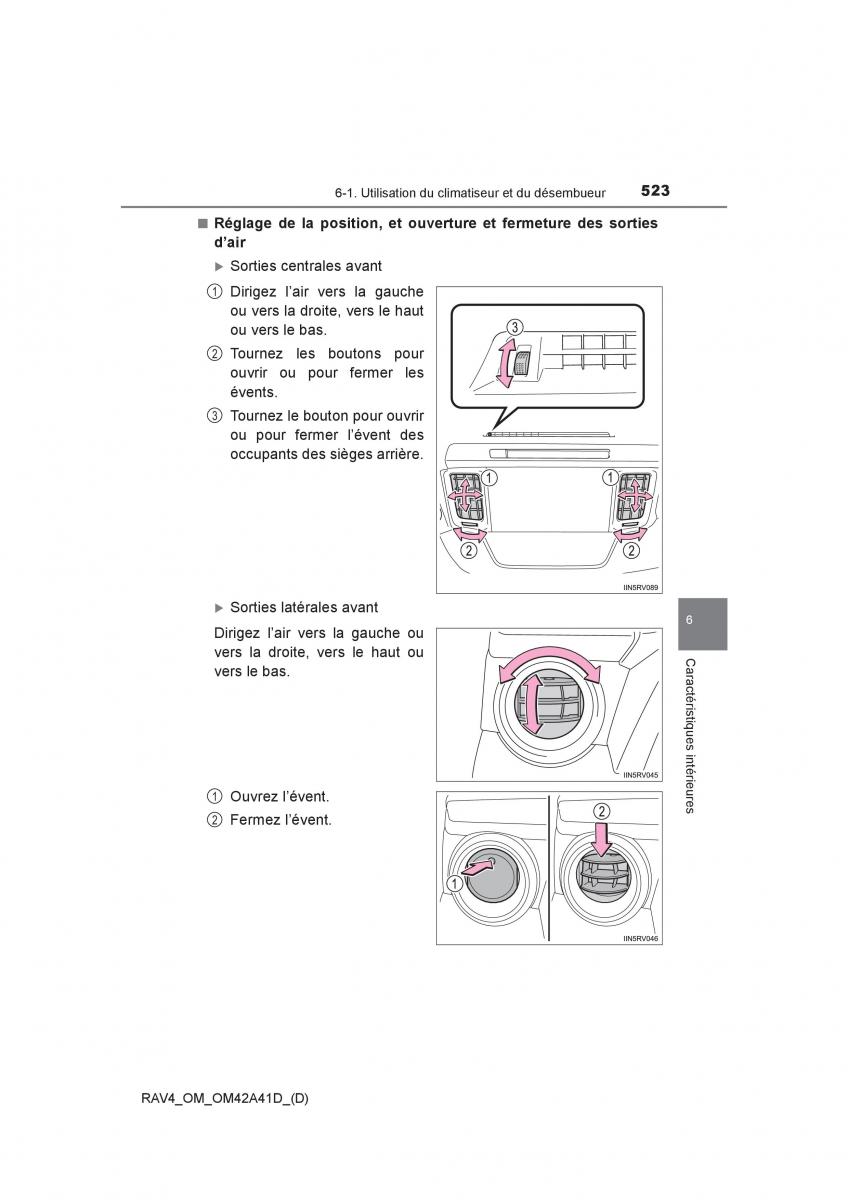 manual  Toyota RAV4 IV 4 manuel du proprietaire / page 524