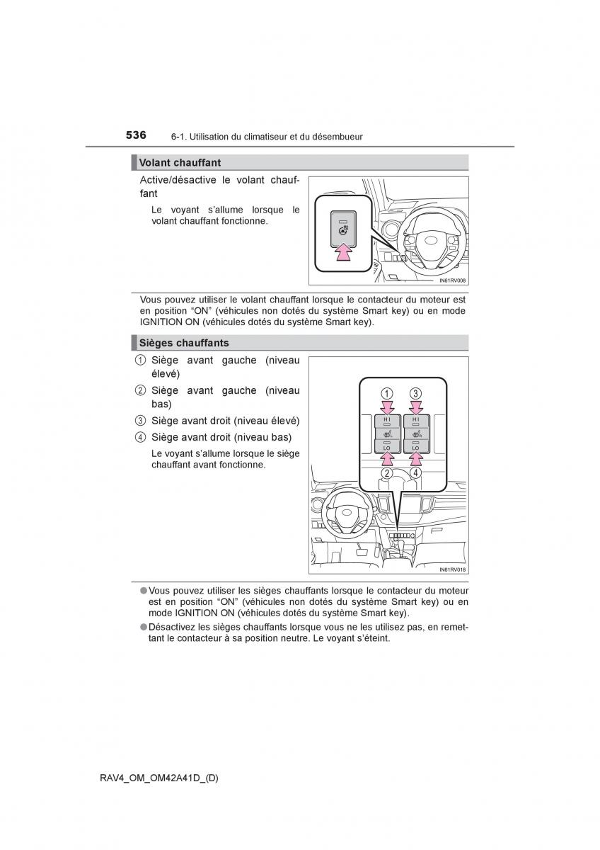 manual  Toyota RAV4 IV 4 manuel du proprietaire / page 537