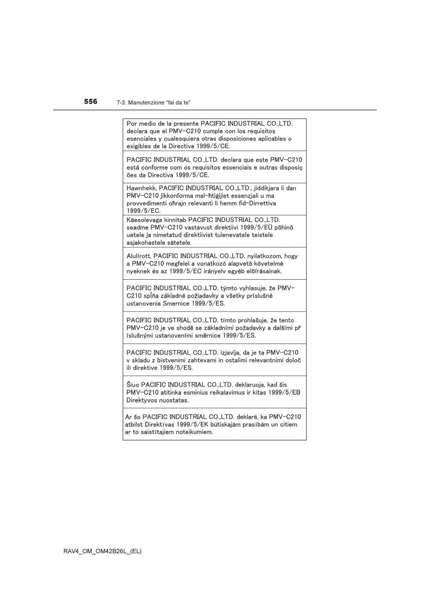 Toyota RAV4 IV 4 manuale del proprietario / page 556