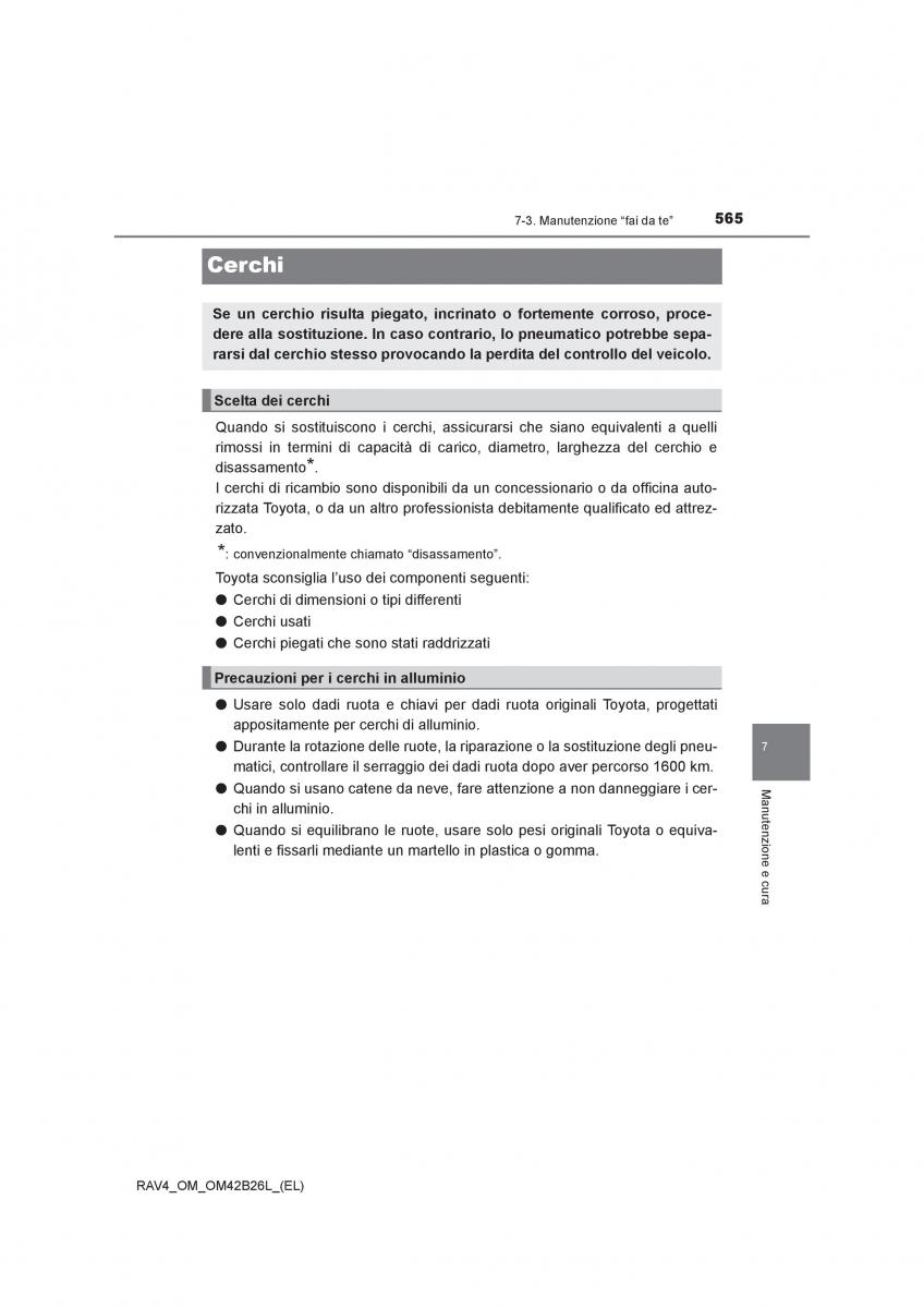 Toyota RAV4 IV 4 manuale del proprietario / page 565