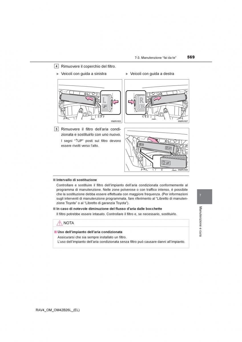 Toyota RAV4 IV 4 manuale del proprietario / page 569