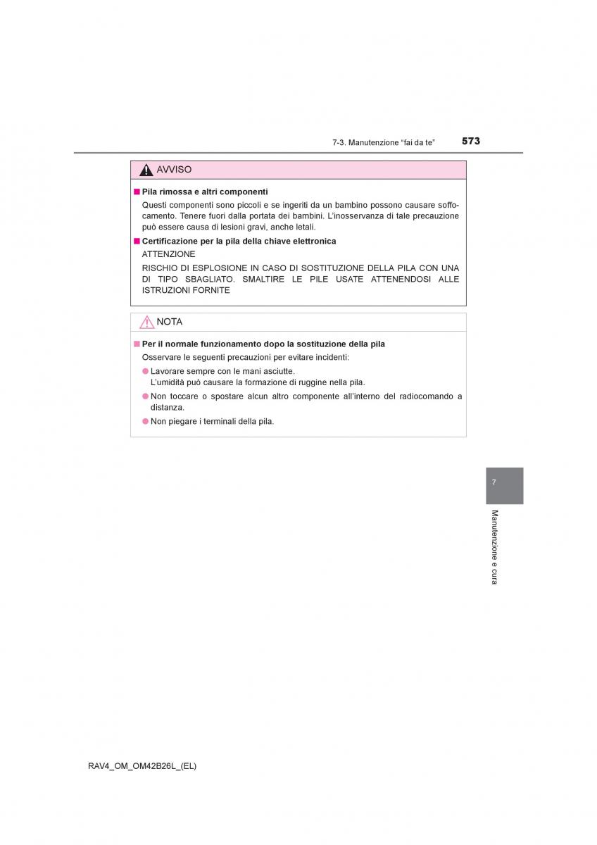 Toyota RAV4 IV 4 manuale del proprietario / page 573