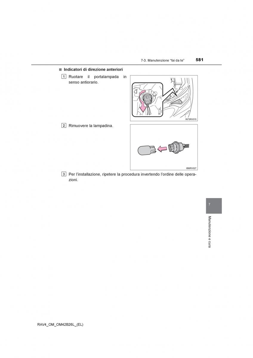 Toyota RAV4 IV 4 manuale del proprietario / page 581