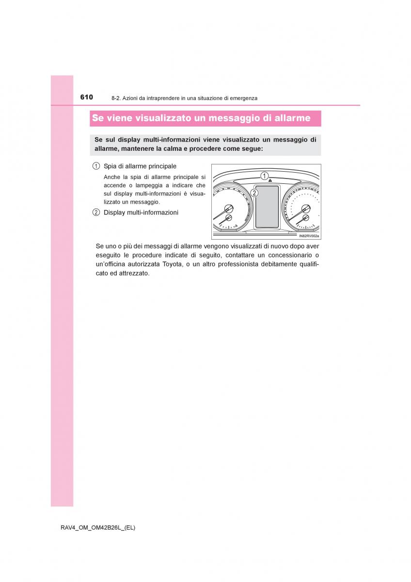 Toyota RAV4 IV 4 manuale del proprietario / page 610