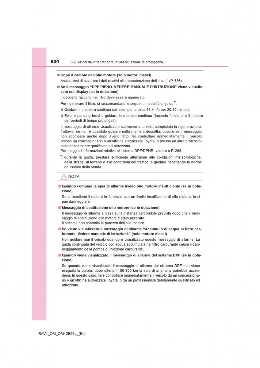 Toyota RAV4 IV 4 manuale del proprietario / page 624