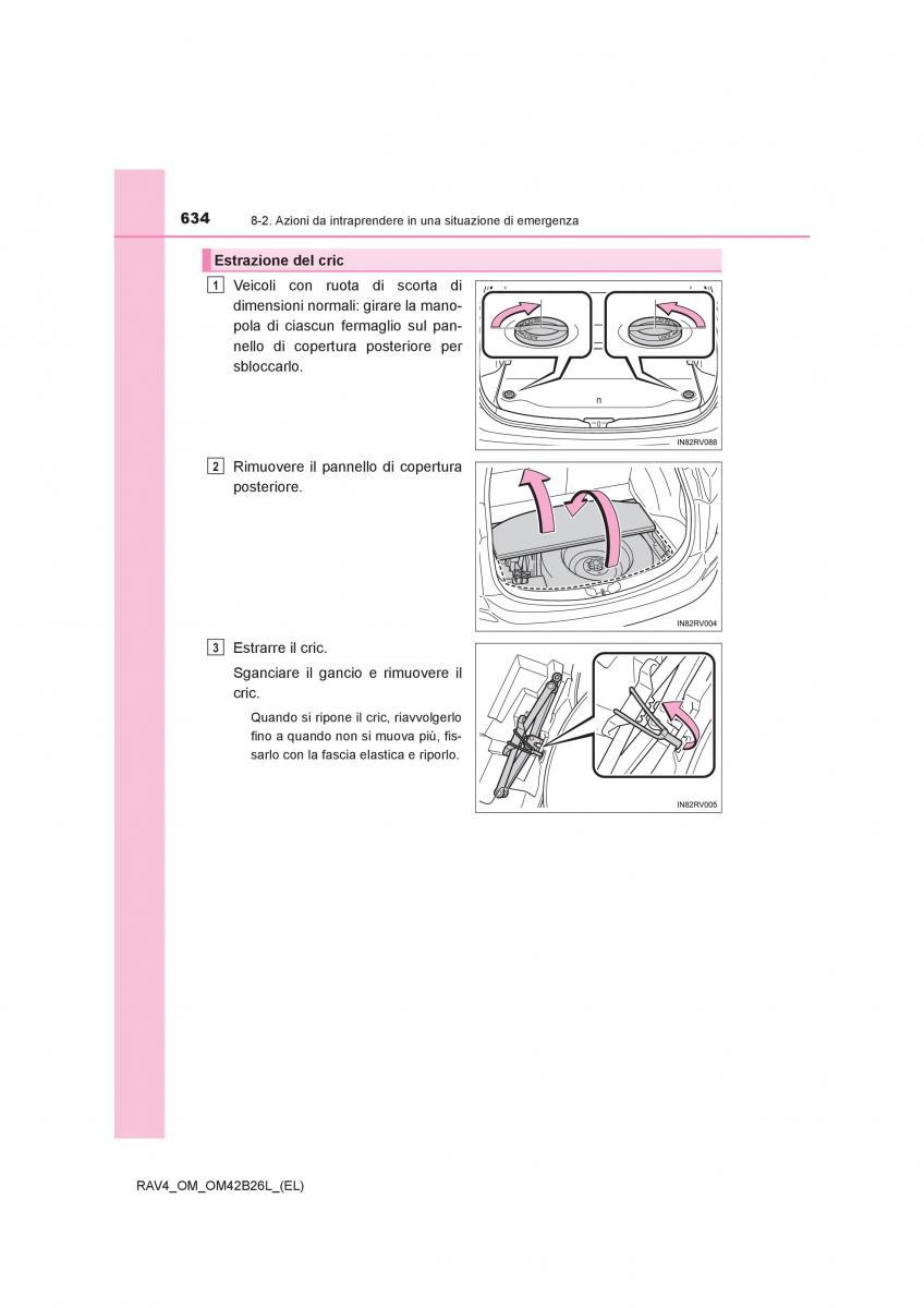 Toyota RAV4 IV 4 manuale del proprietario / page 634