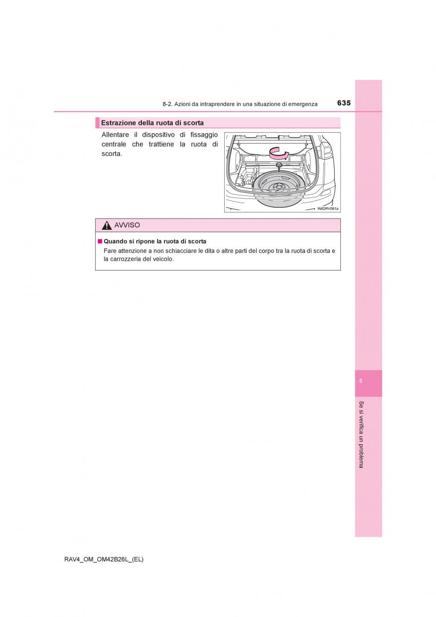 Toyota RAV4 IV 4 manuale del proprietario / page 635