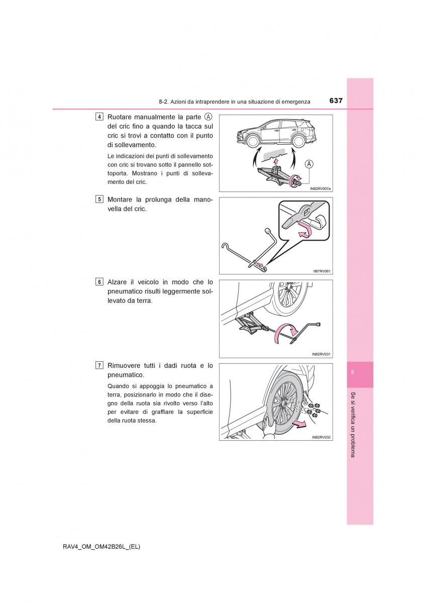 Toyota RAV4 IV 4 manuale del proprietario / page 637