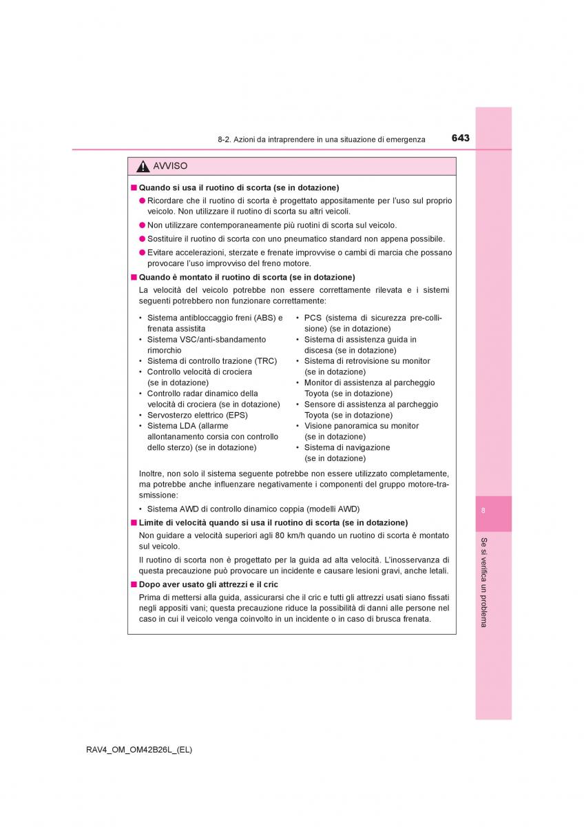 Toyota RAV4 IV 4 manuale del proprietario / page 643