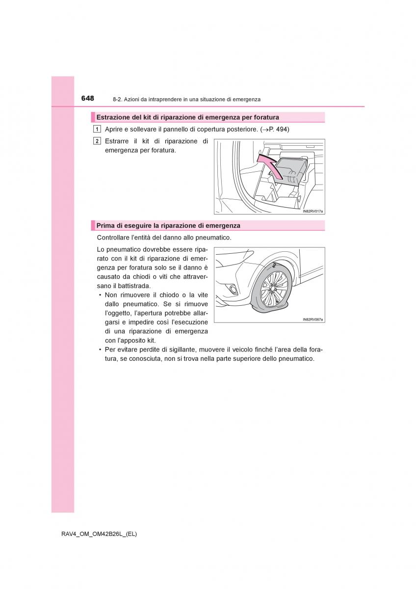 Toyota RAV4 IV 4 manuale del proprietario / page 648