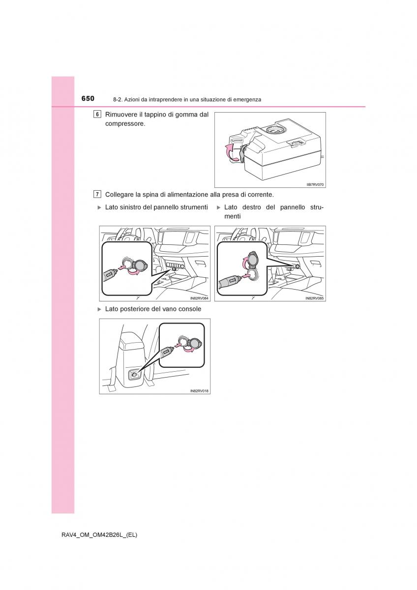 Toyota RAV4 IV 4 manuale del proprietario / page 650