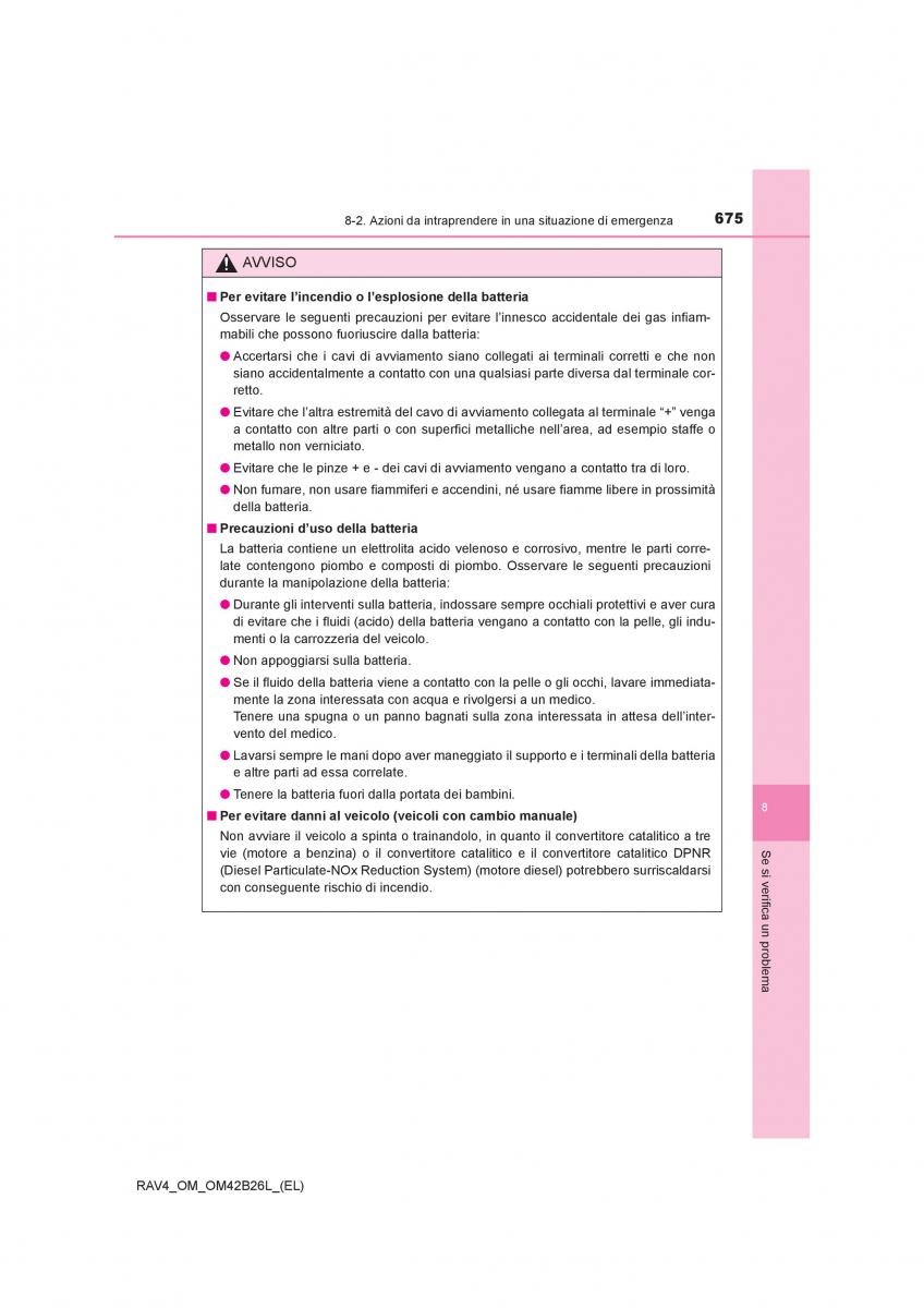 Toyota RAV4 IV 4 manuale del proprietario / page 675