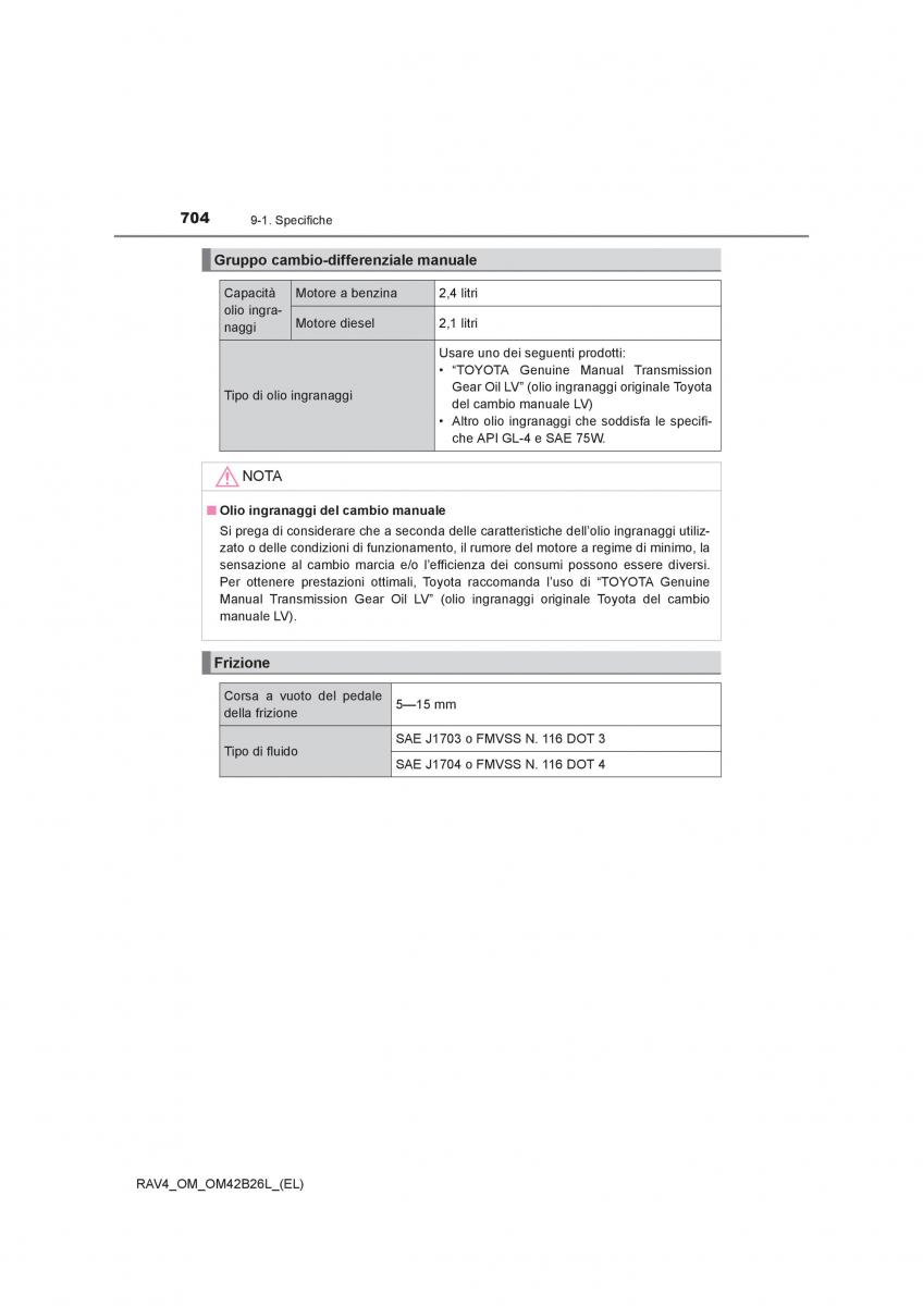 Toyota RAV4 IV 4 manuale del proprietario / page 704