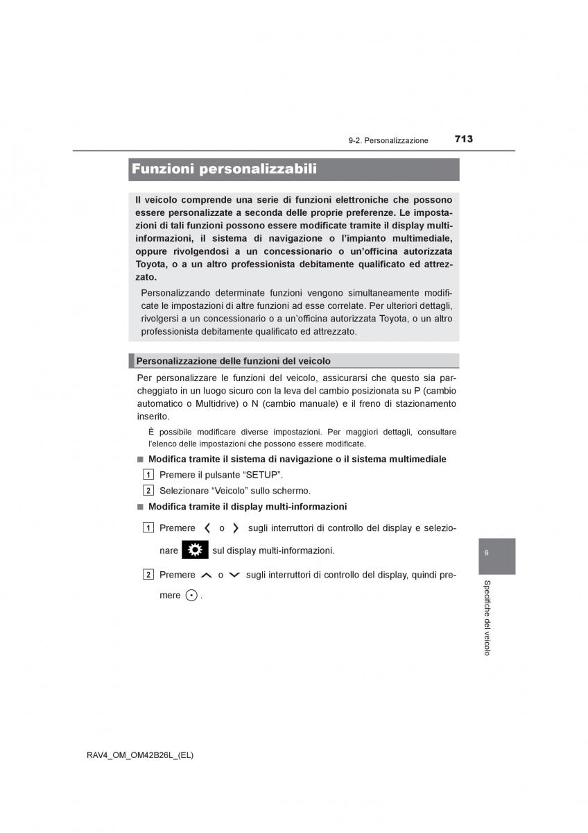 Toyota RAV4 IV 4 manuale del proprietario / page 713