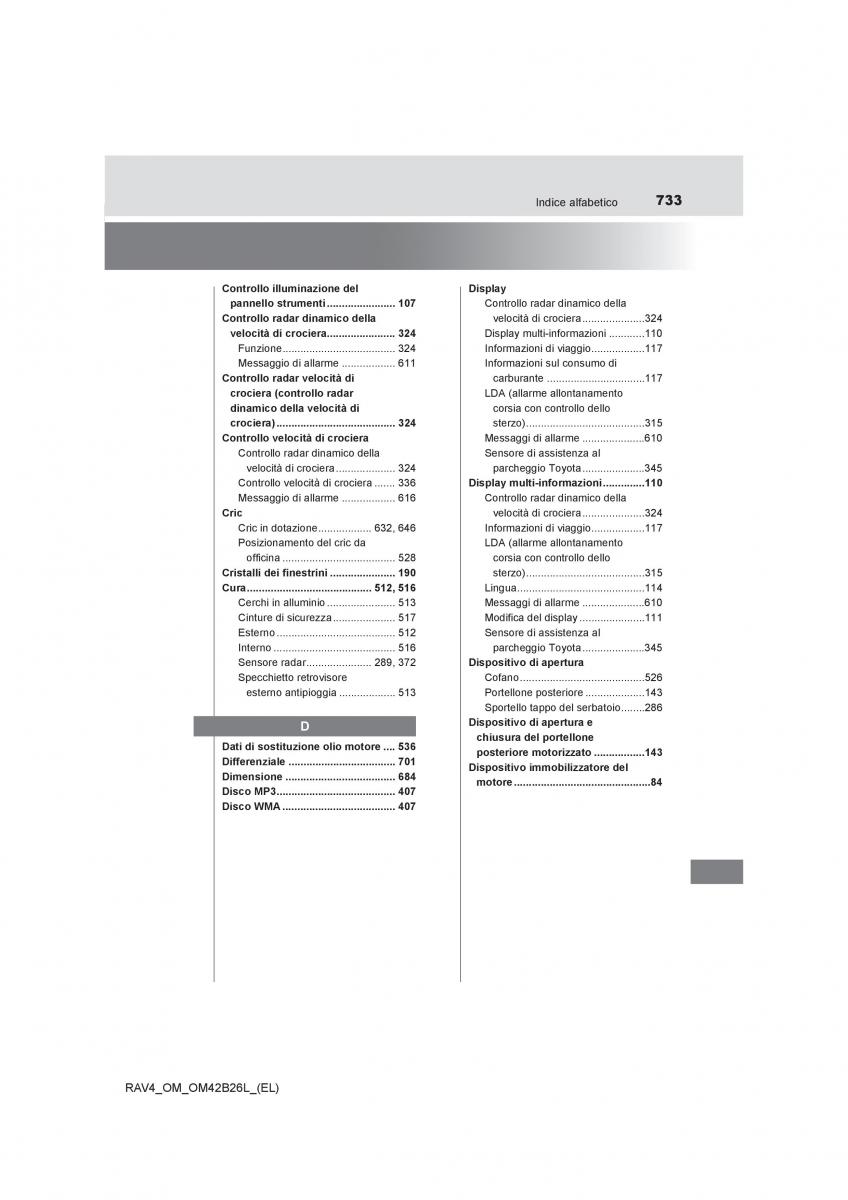 Toyota RAV4 IV 4 manuale del proprietario / page 733