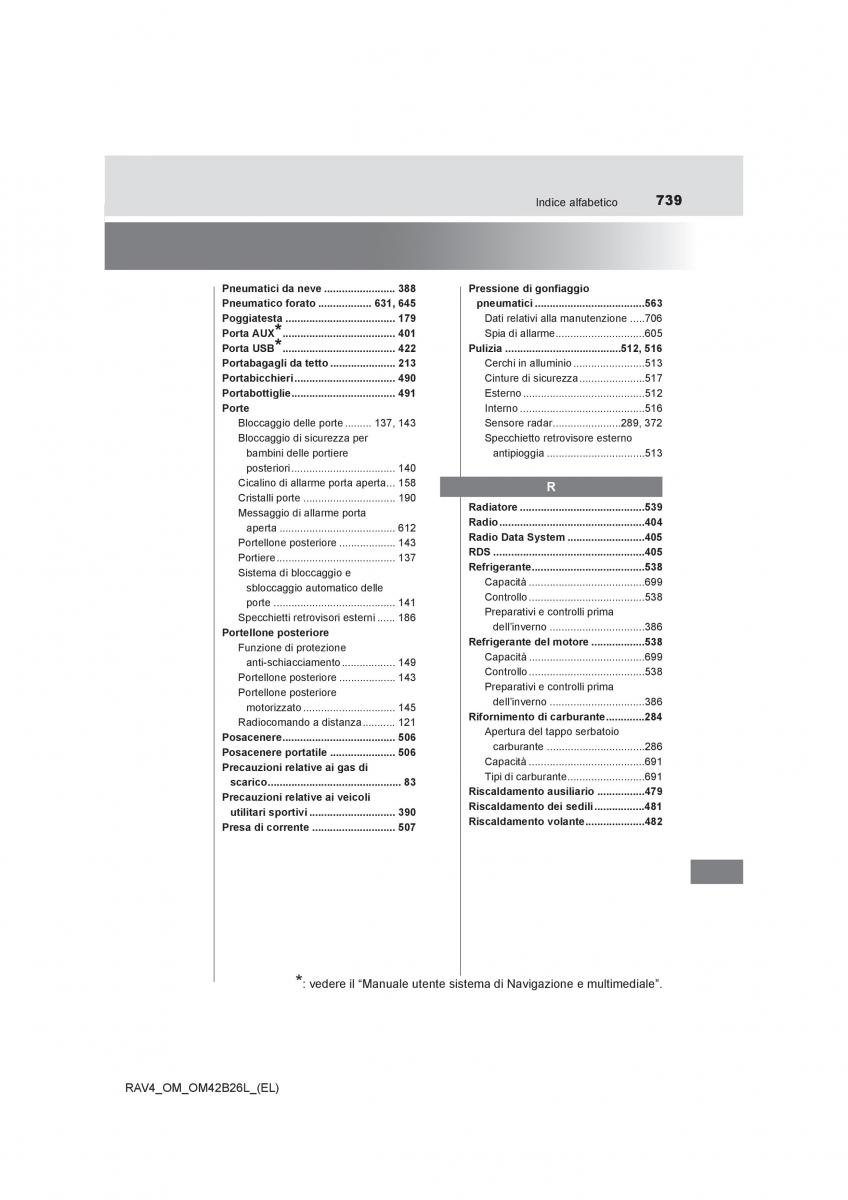 Toyota RAV4 IV 4 manuale del proprietario / page 739