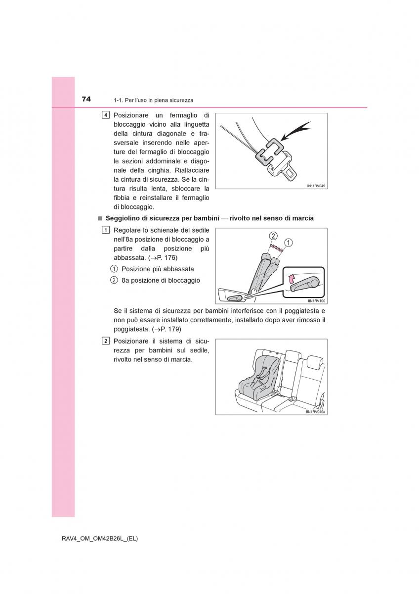 Toyota RAV4 IV 4 manuale del proprietario / page 74