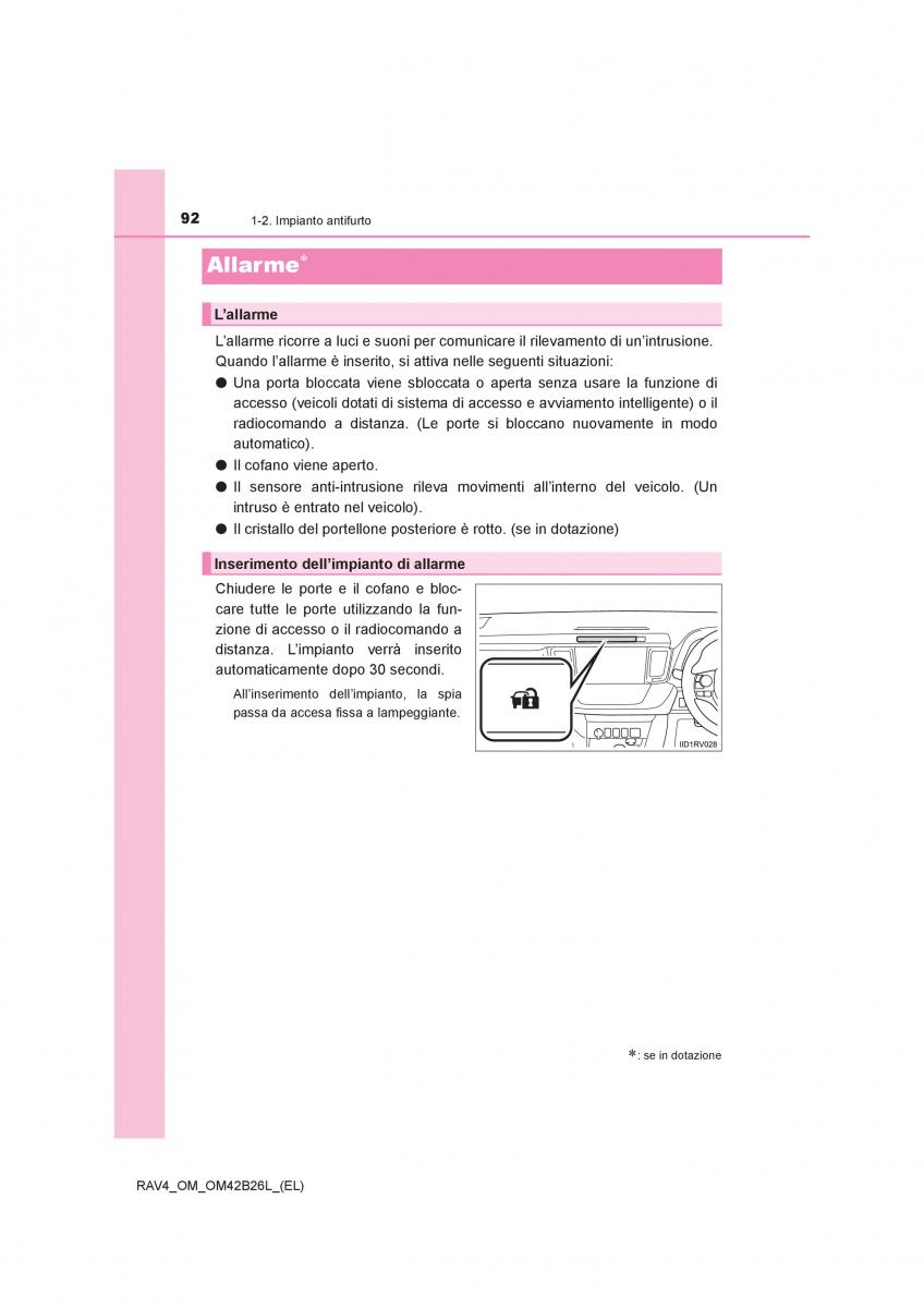 Toyota RAV4 IV 4 manuale del proprietario / page 92