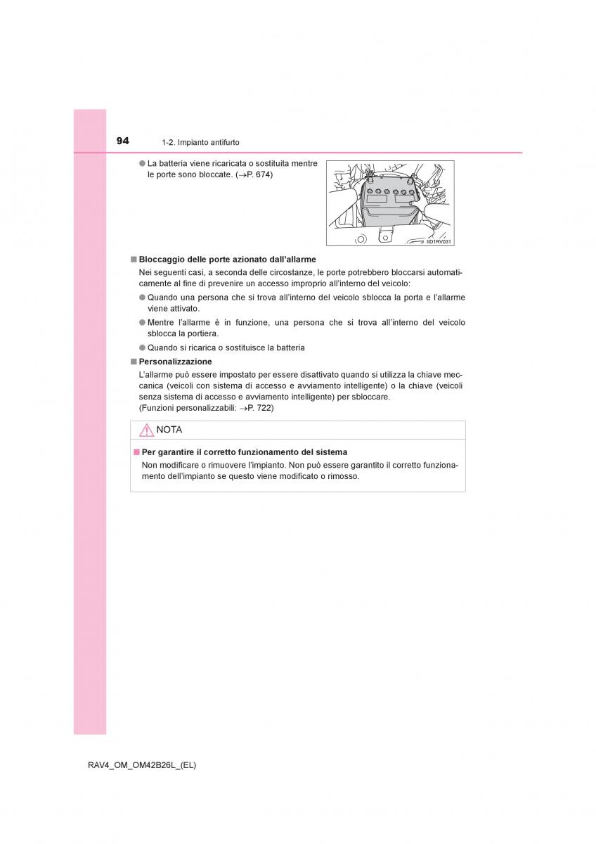 Toyota RAV4 IV 4 manuale del proprietario / page 94