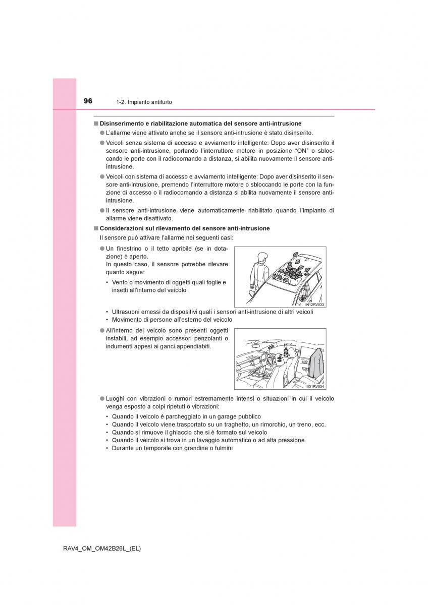 Toyota RAV4 IV 4 manuale del proprietario / page 96