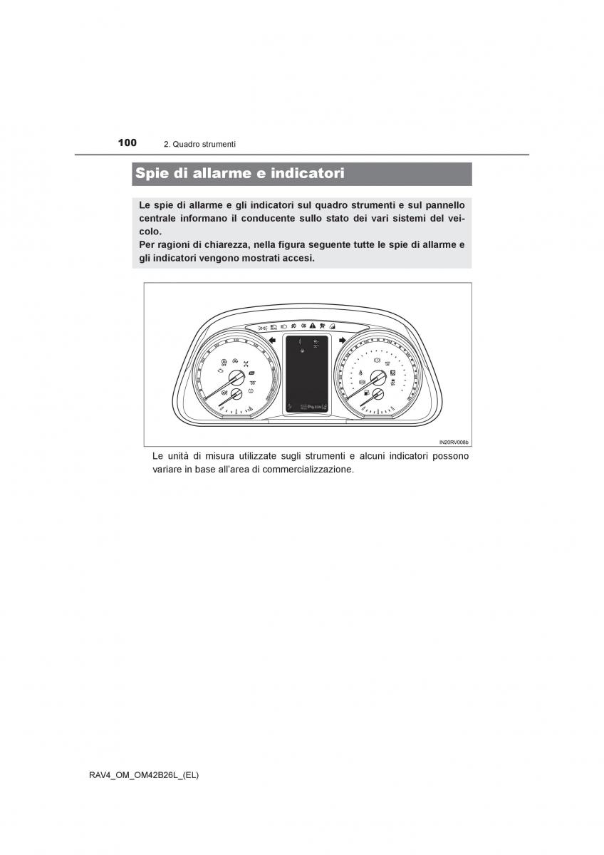 Toyota RAV4 IV 4 manuale del proprietario / page 100