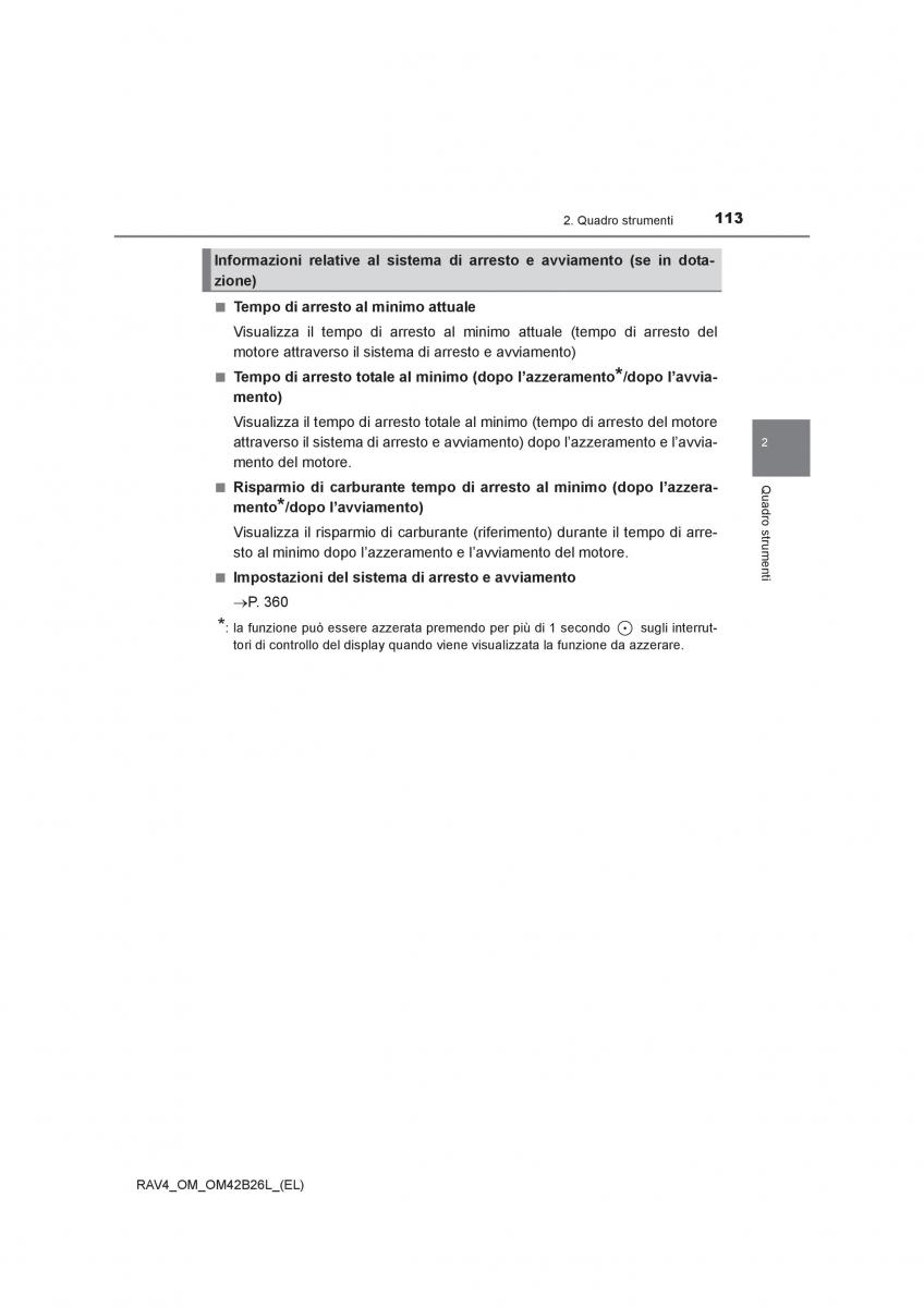 Toyota RAV4 IV 4 manuale del proprietario / page 113