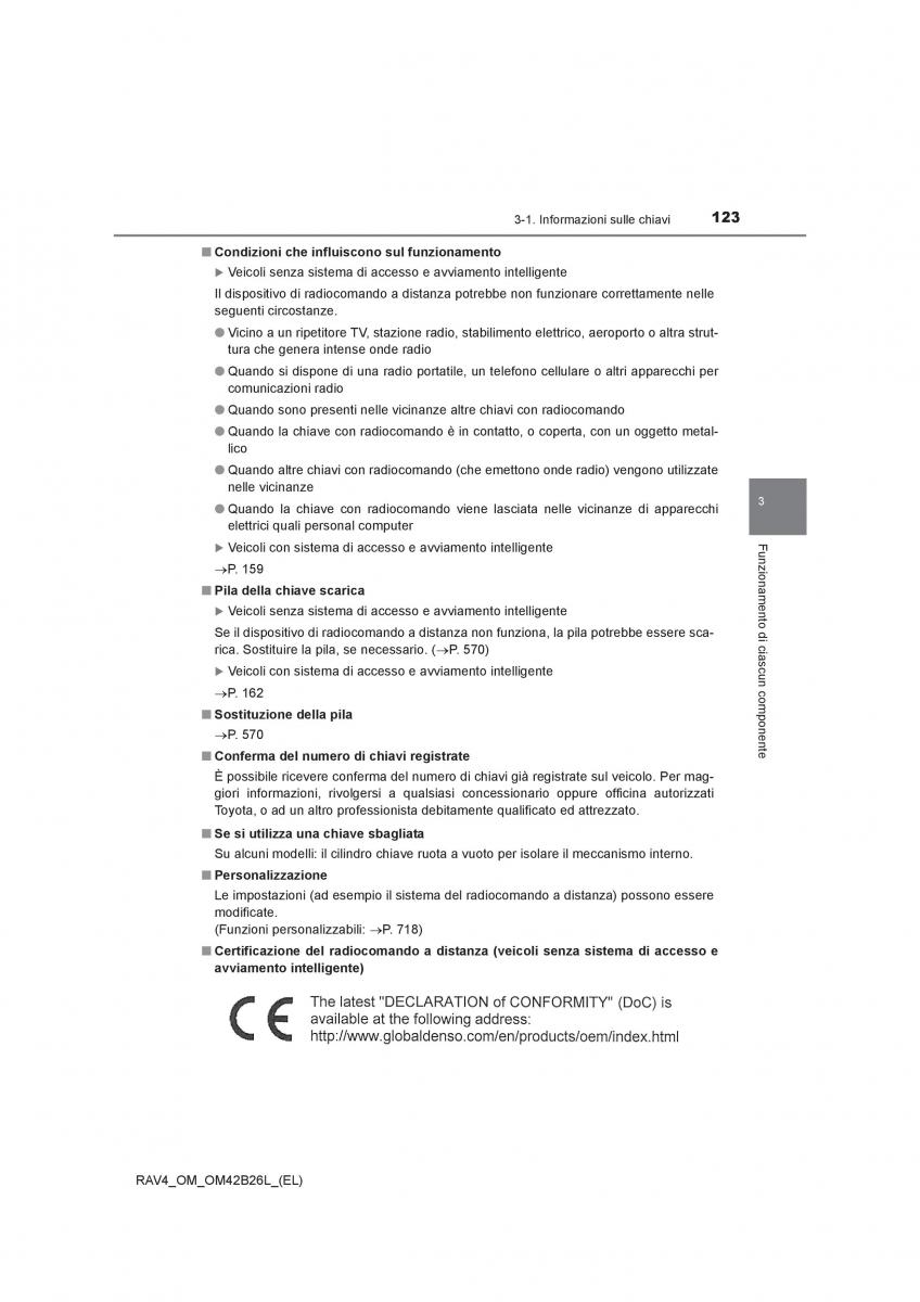 Toyota RAV4 IV 4 manuale del proprietario / page 123