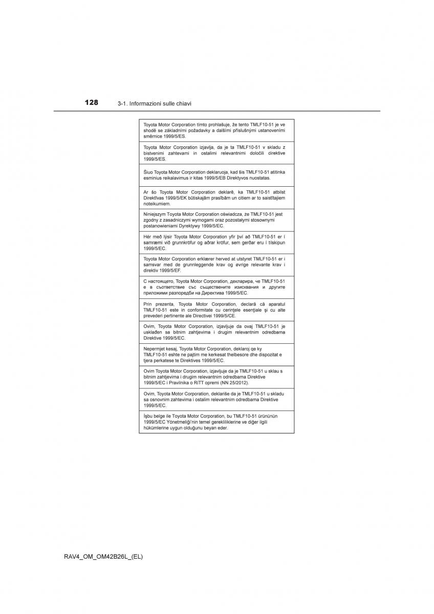 Toyota RAV4 IV 4 manuale del proprietario / page 128