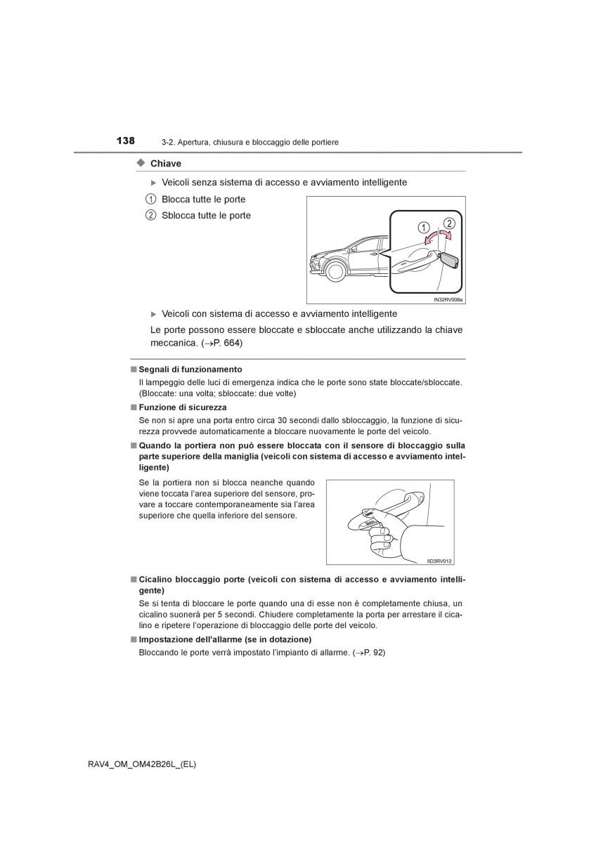 Toyota RAV4 IV 4 manuale del proprietario / page 138