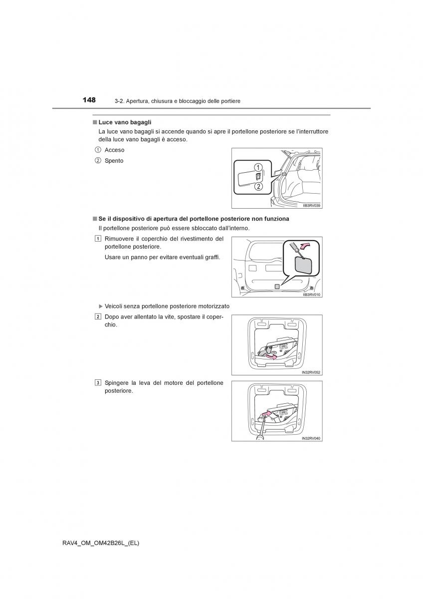 Toyota RAV4 IV 4 manuale del proprietario / page 148