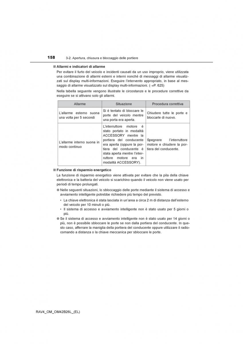 Toyota RAV4 IV 4 manuale del proprietario / page 158