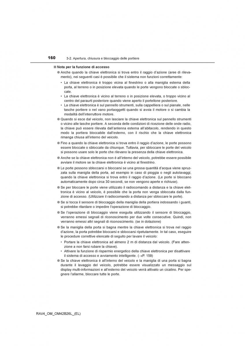 Toyota RAV4 IV 4 manuale del proprietario / page 160